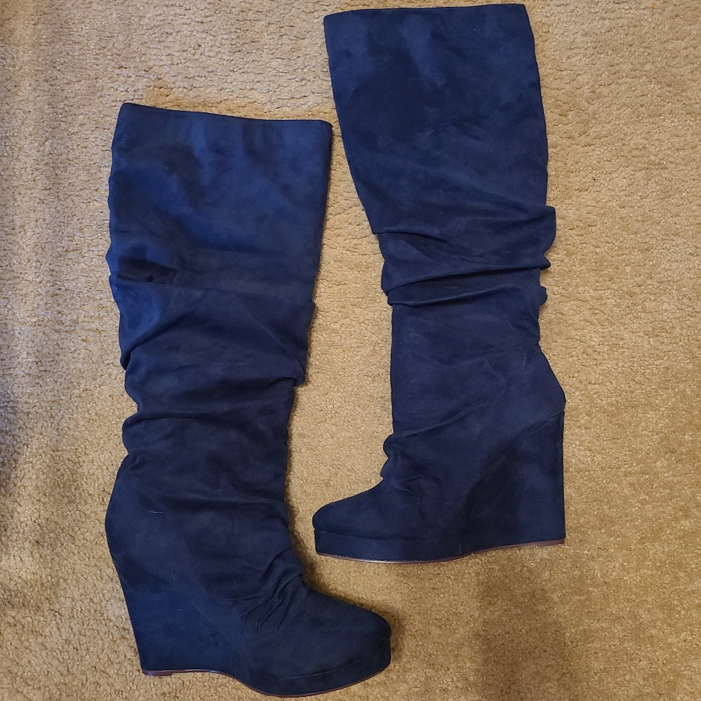 Heeled Slouch Boot